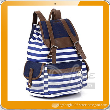 Canvas Backpack School Bag for Teens Girl Student